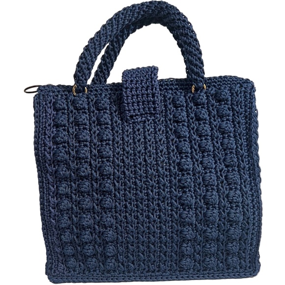 Crochet Shoulder Sling Bag for Women - Picture 4 of 4